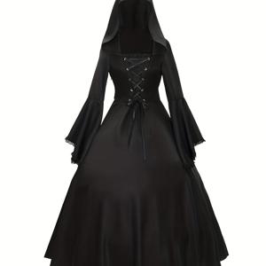 고딕 맥시 드레스 코스프레