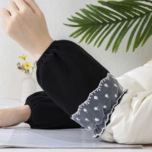 와플 레이스 짧은 사무실 팔토시 3color LM-0772