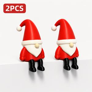 미니어처 드워프 피규어 - 플라스틱 제품, 선반 및 책상 장식용 테마 조각상, 가장자리에 앉아 휴식하는 포즈의 엘프/드워프 장식품, 책장, 사무실, 가정용 컴퓨터 책상용 - 사계절용 디스플레이