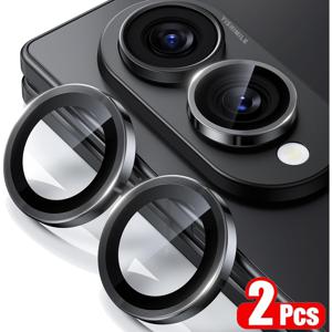 Samsung Galaxy Z Fold 8용 카메라 렌즈 보호 케이스 커버 2개입 - 반사 방지 | 울트라 HD 선명도, 스크래치 방지, 리얼 메탈 유리 렌즈 보호, Samsung Galaxy Z Fold 8 호환 케이스