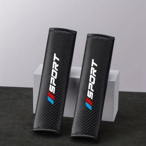 2개입 카본 파이버 안전 벨트 어깨 스트랩 커버, 범용 인조 가죽 차량 안전 벨트 커버 (어깨 보호대 포함), 차량 내부 장식용, 친구를 위한 훌륭한 선물