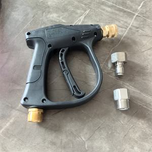 고압세척기 건 키트 1/4인치 퀵 커넥트 아웃렛 & M22-14 나사산 인렛 M22-15mm 어댑터 & 3/8 퀵 플러그 자동차 세차용