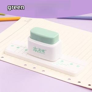 1개 삼공 펀처, 루스리프 바인더 펀처, A4, A5, B5 및 다양한 용지 사이즈 수동 펀칭 도구. 루스리프 노트북, 사무용품 및 학용품, 클리핑 및 얇은 종이 제작 도구