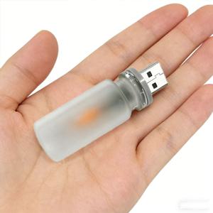AEAIONZOO 1개 창의적인 분위기 장식 USB 야간 조명 | LED 불꽃 효과 양초, 불꽃 분위기 LED 램프 - USB 전원, 투명/방수 질감, 창의적인 장식, 파티 인기 - 침대 옆, 자동차, 책상에 적합