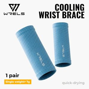 1개/2개입, WRELS 야외 아이스 쿨링 햇빛 가리개 장갑, 아이스 쿨링 손목 밴드, 땀 흡수, 통기성, 편안하고 스타일리시함, 야외 배드민턴, 테니스, 요가, 피트니스, 러닝, 캠핑 및 하이킹에 적합