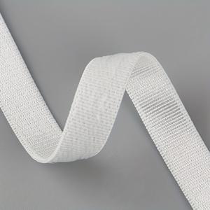3/6야드 흑백 1CM 반짝이는 폴리에스터 드롭 접착제 미끄럼 방지 테이프 (탄성 고무, 탄성 웨빙, 고탄성 의류 미끄럼 방지 어깨 스트랩 포함)