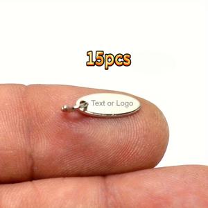 맞춤형 스테인리스 스틸 레이저 각인 패브릭 장식용 태그, 브랜드 로고 커스터마이징 가능, 신부/신랑 들러리 선물용, 어머니의 날 선물용, 맞춤형 결혼 선물용, 정교한 각인, 고품질 장인 정신, 신부 들러리 전용 선물, 수공예 라벨 태그