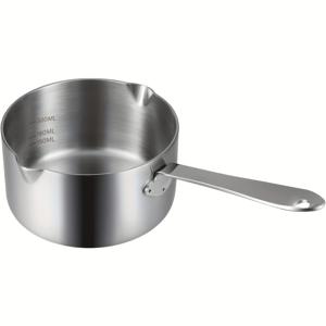 316 스테인리스 스틸 싱글 유닛 밀크 포트, 316 스테인리스 스틸 재질, 12Oz/350Ml 미니 소형 포트, 버터 및 커피 녹용, 이중 스파우트 마우스