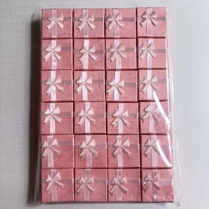 24개/팩, 고품질, 높은 미적 감각의 장식 상자, 주얼리 선물 상자, 목걸이, 귀걸이, 반지, 팔찌, 종이 상자, 선물 상자, 리본 포장 상자, 웨딩 장식 상자, 크리스마스 선물 상자