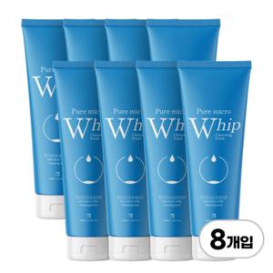 [총 8개입 대용량] 퓨어 휩 클렌징폼 230mlX8개 폼클렌징 지성 저자극 세안제