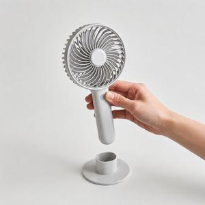 버뮤다 7엽 핸디 선풍기 (거치대 포함)