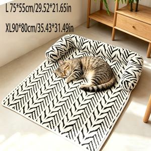고양이/강아지용 고양이 스크래치 방지 소파 쿠션 & 카펫, 긁힘 방지 도톰한 미끄럼 방지 반려동물 매트, 기계 세탁 가능 커버, 바닥용 가구, 카펫 깔린 공간용