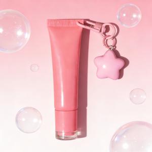 립글로스, 립밤, 아이크림, 자외선 차단제, , BB크림, 프라이머용 15ml 화장품 튜브, 사전 펀칭 구멍 및 걸이용 고리 포함