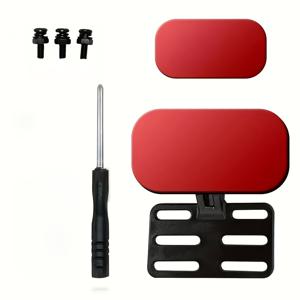 ABS 소재 감시 카메라 하우징 및 마운팅 브라켓 세트 - M300S, 및 기타 모델에 적합한 조절식 후방 카메라 마운트 | 대시캠 마운트 - ABS 소재, 서스펜션 장착식 설치, 나사, 드라이버 및 기타 액세서리 포함. 간편하고 빠른 설치를 위한 컴팩트하고 경량의 디자인, 차량 안전 강화