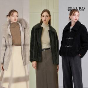 [롯데단독] 유로컬렉션/모피 역시즌 최종가전밍크코트/베스트 외 BEST