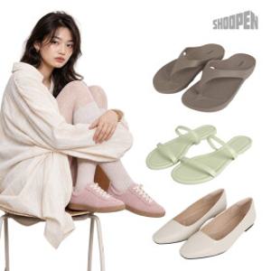 [슈펜] 여름 상반기 결산 클리어런스 쪼리/플랫슈즈/스니커즈 12종