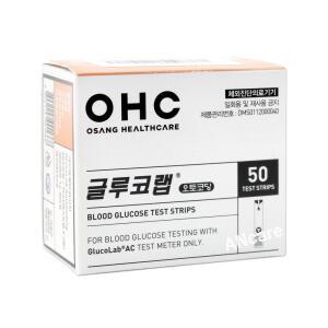인포피아 글루코랩 혈당시험지/측정지 1박스 50매