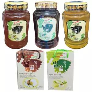2.4kg 햇살드리 자연 천연벌꿀 밤꿀 아카시아 야생화 설선물세트 구정선물 추석선물 명절선물 감사선물 답례품