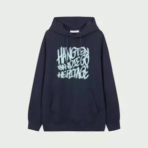 [행텐][행텐]공용 더블페이스 그래피티 로고 후드티셔츠_290(10560-031-206-07)
