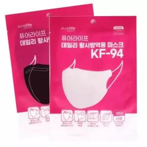 퓨어라이프 새부리형 접이식 황사방역마스크 KF94 대형 50매