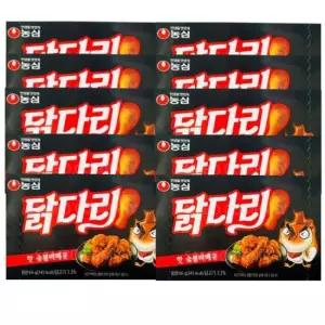 닭다리 핫숯불바베큐맛 (10개)