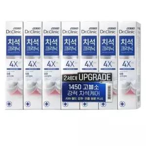 2080 고불소치약 닥터크리닉 치석클리닉 10입 치약 140g
