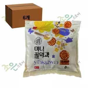 삼립 미니꿀약과 1kg x 6개 1BOX