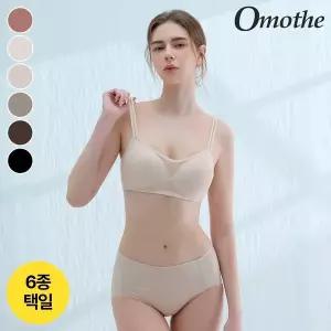오모떼 오모떼 올데이 에센셜 심플 누디 데일리 브라팬티 6종 세트/택일