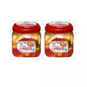 [하프클럽/셀러허브 식품]종가 담백한 나박김치 1.2kgx2 맛있는 간편식 한국식품