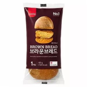 [웰빙창고] 삼립 패밀리레스토랑 식전빵 브라운브레드 60g x 20봉
