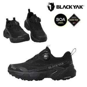 블랙야크 남여공용 가벼운 고어텍스 방수 트레킹화 트레일 엑스 01 GTX BK ABY
