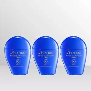 시세이도 퍼펙트 UV 프로텍터 파란자차 50ml (SPF50+) 3개