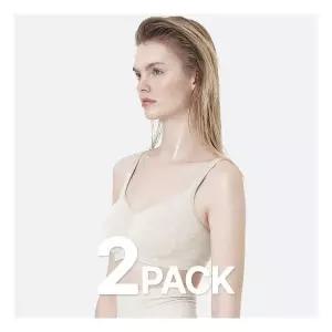갓바디 모달 심리스 셔링 브라 (2PACK)