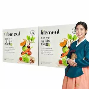 2박스 이롬 [1등 생식] 황성주 박사의 라이프밀 동결건조 식사대용