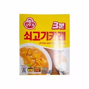 오뚜기 3분 쇠고기카레 200g 24개입 /box