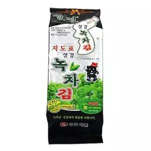 [제이큐]지도표성경녹차조각김50gX20개(1박스)
