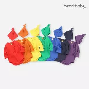무지개골지꼬깔수트/아동복/아동수트/아동우주복/신생아수트/아동의류/신생아의류/겨울/키즈복/키즈수트