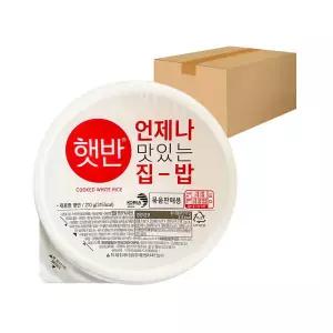 햇반 백미밥 210g 36개