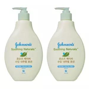 존슨즈베이비 수딩내추럴 너리싱 로션 400ml 2개