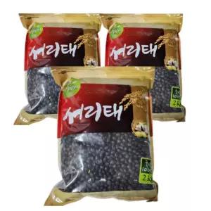 국산 서리태 2kg x 3개 속청 / 2025년 햇곡