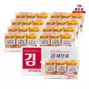 (신선집중) 새우표 완도 프리미엄 도시락김 4g x 72봉/ 수산식품 명인