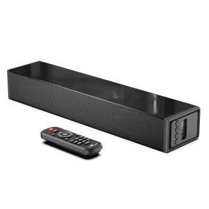 LARKSound TV, PC, 게임, 서라운드 사운드 시스템용 소형 사운드바, 블루투스 / HDMI ARC / 광 / AUX / USB 연결용 미니 TV 스피커 사운드바