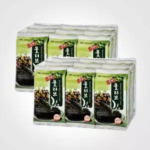 [삼촌식탁] 광천해저 올리브김4g 9입 X 2묶음 (총18봉/1BOX)