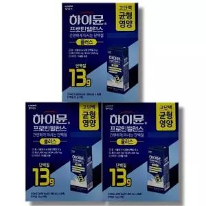 [보리담다] 일동후디스 하이뮨 프로틴 밸런스 플러스 190ml x 16팩 3박스