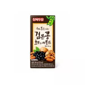 삼육두유 검은콩 호두와 아몬드 두유 190ml X 64팩