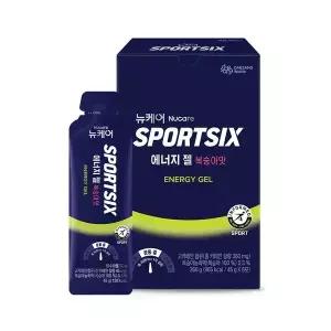 뉴케어 스포식스 에너지젤 복숭아맛 45g, 8포, 1개