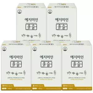 예지미인 윤슬 롱 팬티라이너 40P X 5팩