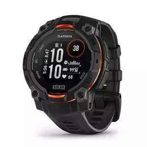 가민 인스팅트3 솔라 45mm 블랙 / 블랙 밴드 아웃도어 GPS 스마트워치 - Black
