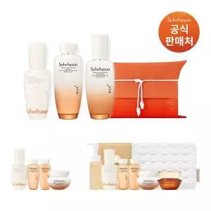 [설화수](강남점)[쓱행사][지함보][쇼핑백]에센셜 퍼스트케어 세트 (윤조3종)