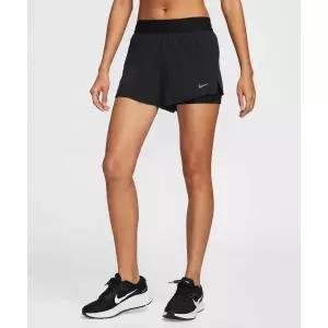 나이키 NIKE 스위프트 드라이 핏 미드라이즈 투인원 러닝 쇼츠 W - 블랙 HJ5377-010 1179691